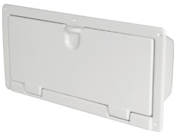 Coqueron ABS blanc poli 540 x 244 x 116 mm 